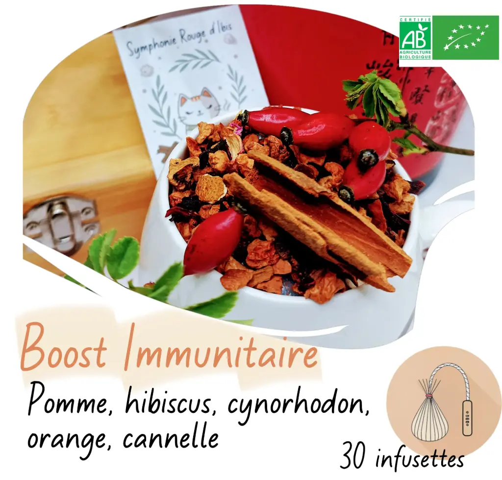 Symphonie Rouge d'Ibis - Infusion Bio Sachet 50g