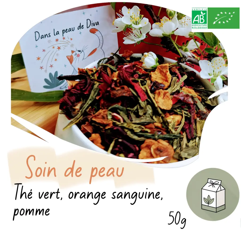 Dans la peau de Diva - Thé Bio Le Vrac 50g