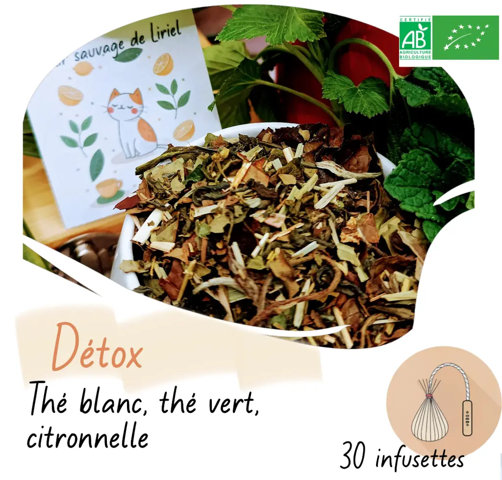 Elixir sauvage de Liriel - Thé Bio Sachet 50g