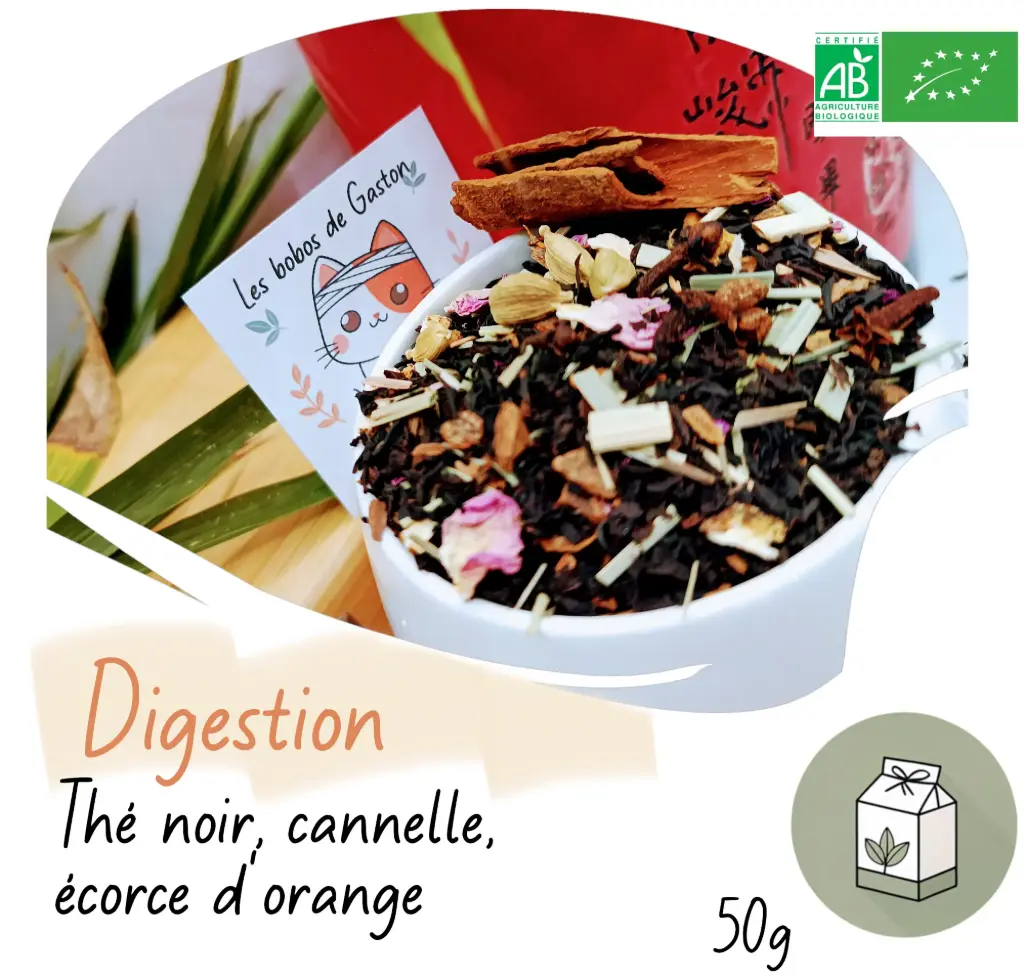 Les bobos de Gaston "Thé de Noël"- Bio Le Vrac 50g