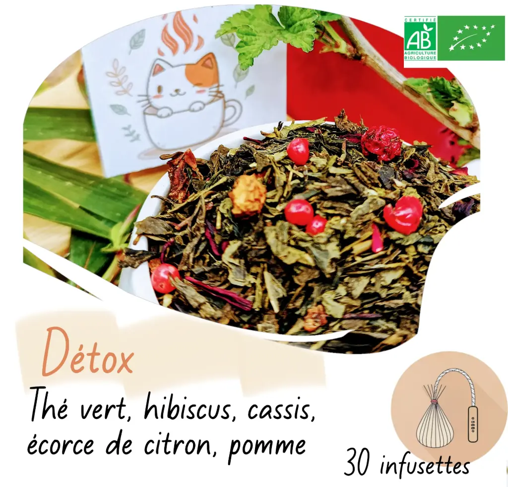 Potion Détox Inferno - Thé Bio Sachet 50g