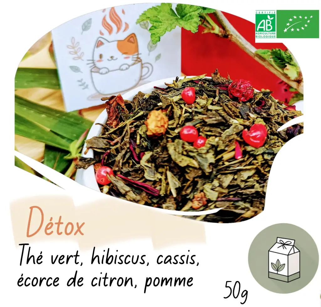 Potion Détox Inferno - Thé Bio Le Vrac 50g