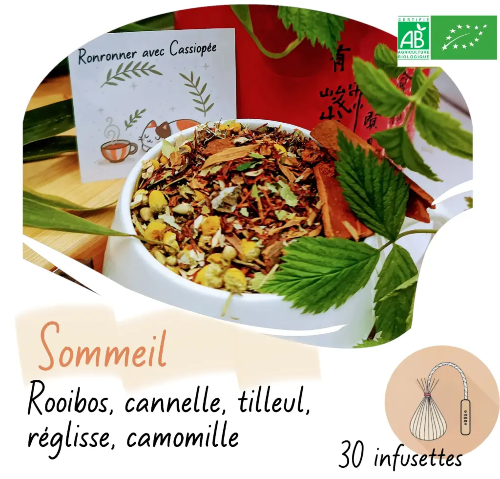 Ronronner avec Cassiopée - Infusion Bio Sachet 50g