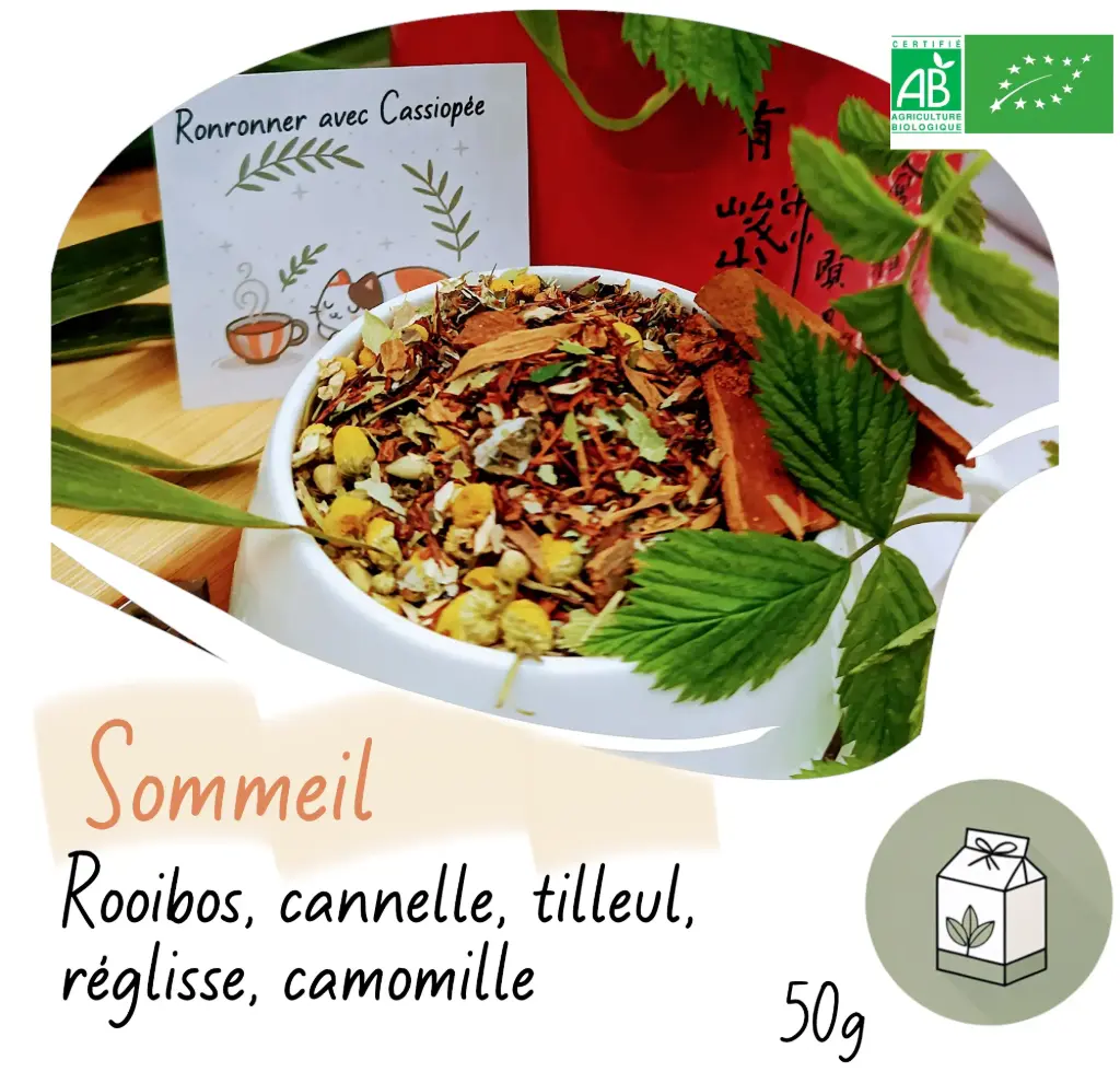Ronronner avec Cassiopée - Infusion Bio Le Vrac 50g