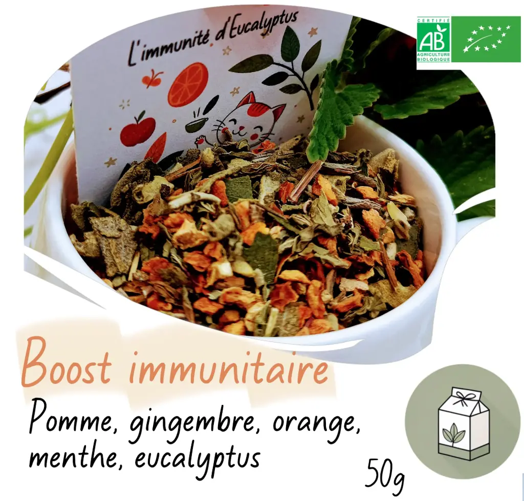 L'immunité d'Eucalyptus - Infusion Bio Le Vrac 50g
