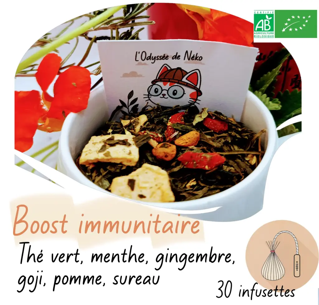 L'Odysée de Néko - Thé Bio Sachet 50g