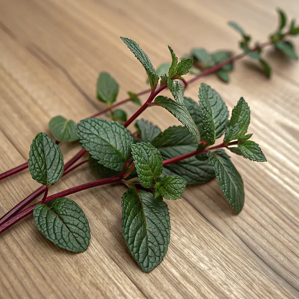 Tisane de Duo de feuilles de Menthe du Jardin: la poivrée chocolat et la verte 20g