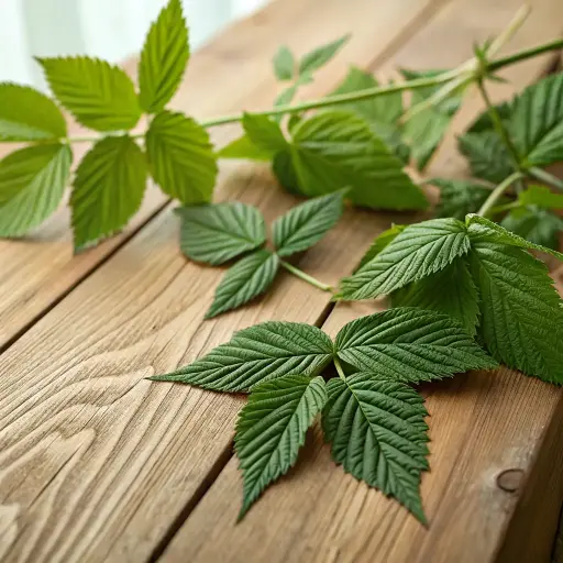 Feuilles de framboisier du jardin (20g)